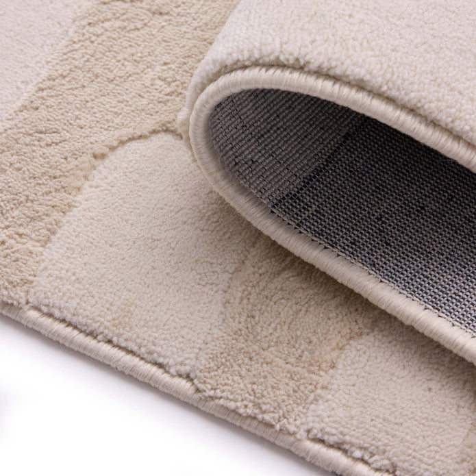 Origins Pathway Cream Rug - handmade