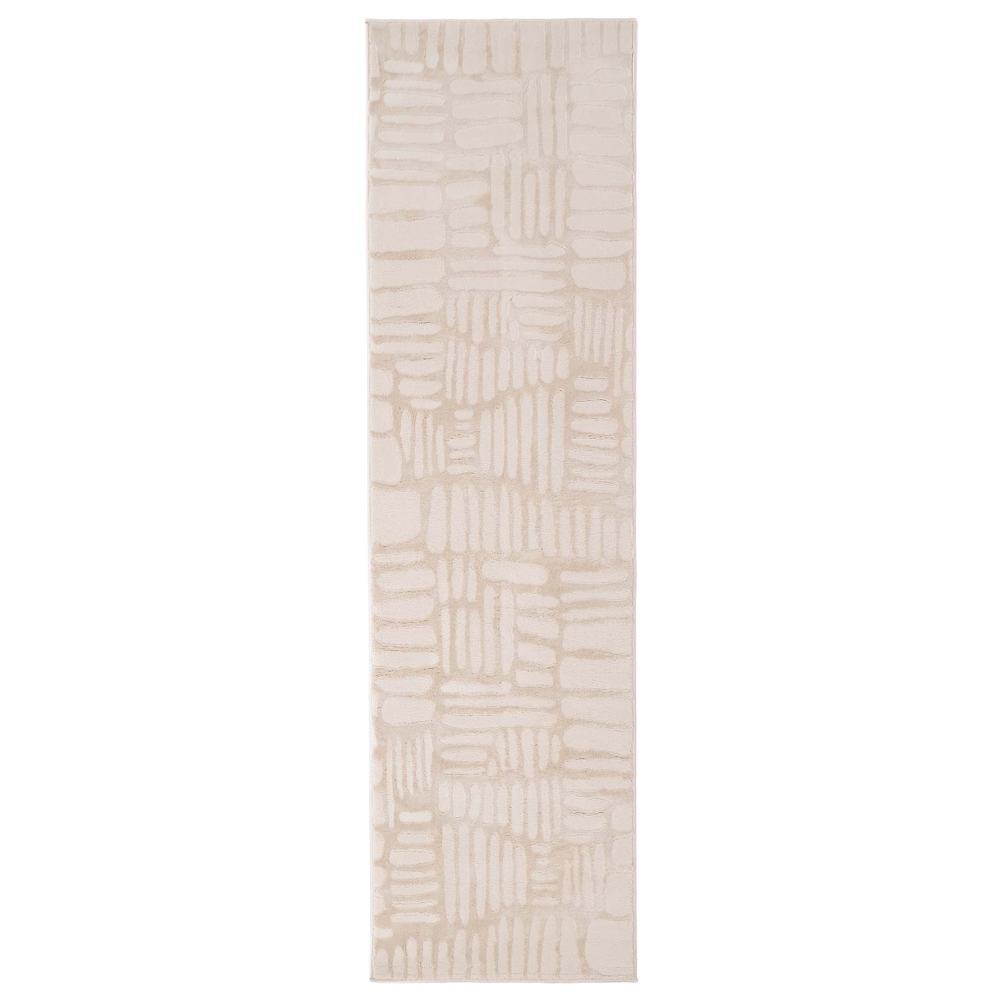 Origins Pathway Cream Rug - handmade