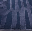 Origins Pathway Navy Rug - handmade