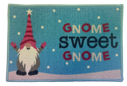 Washable Indoor Printed Doormat 39x57cm GnOme Design