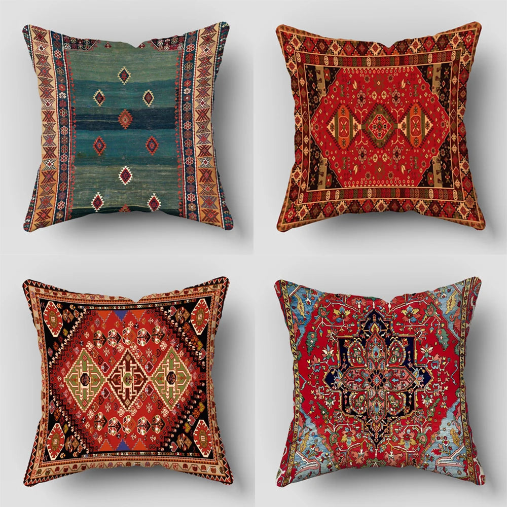 Persian Cushion Cover Two Sides - handmade