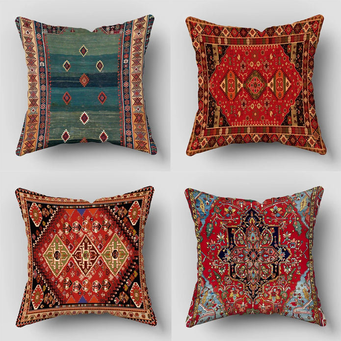 Persian Cushion Cover Two Sides - handmade