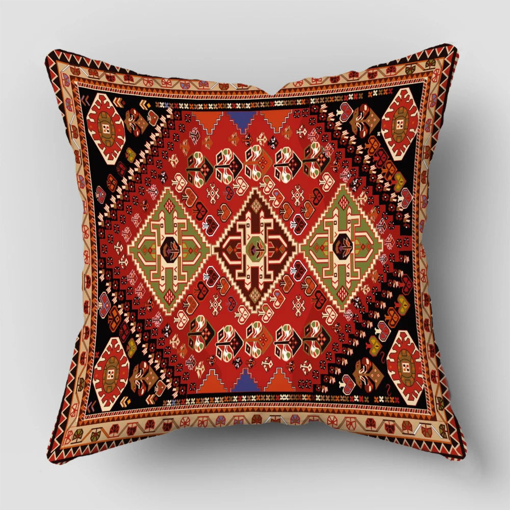 Persian Cushion Cover Two Sides - handmade