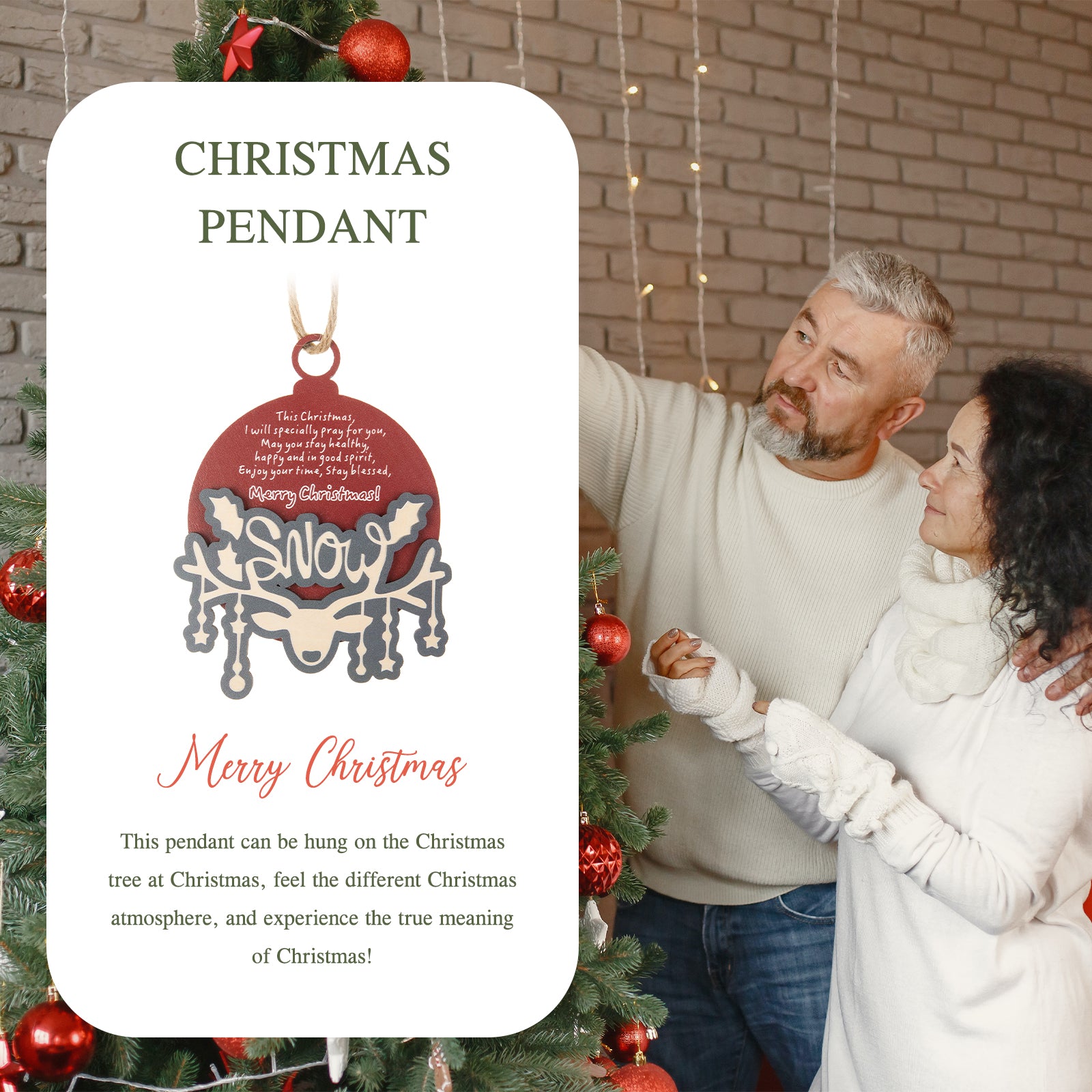 Personalised Name Christmas Ornaments - handmade