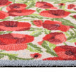 Hug Rug Poppies Galore - handmade