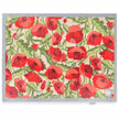 Hug Rug Poppies Galore - handmade