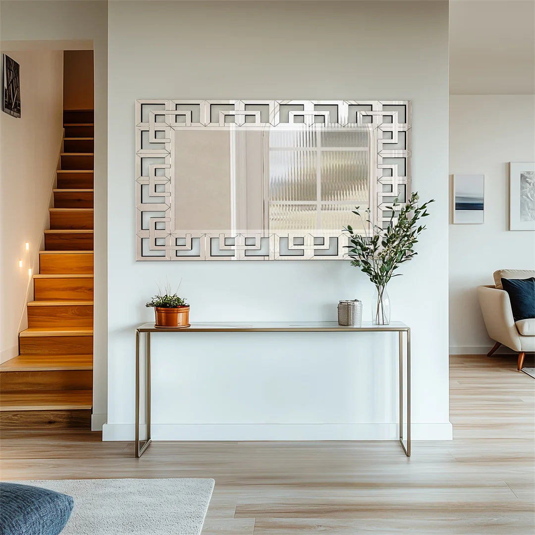 Rectangular Wall Mirror - handmade