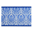 My Mat Nylon Printed Bathroom Royal Blue Damask - handmade