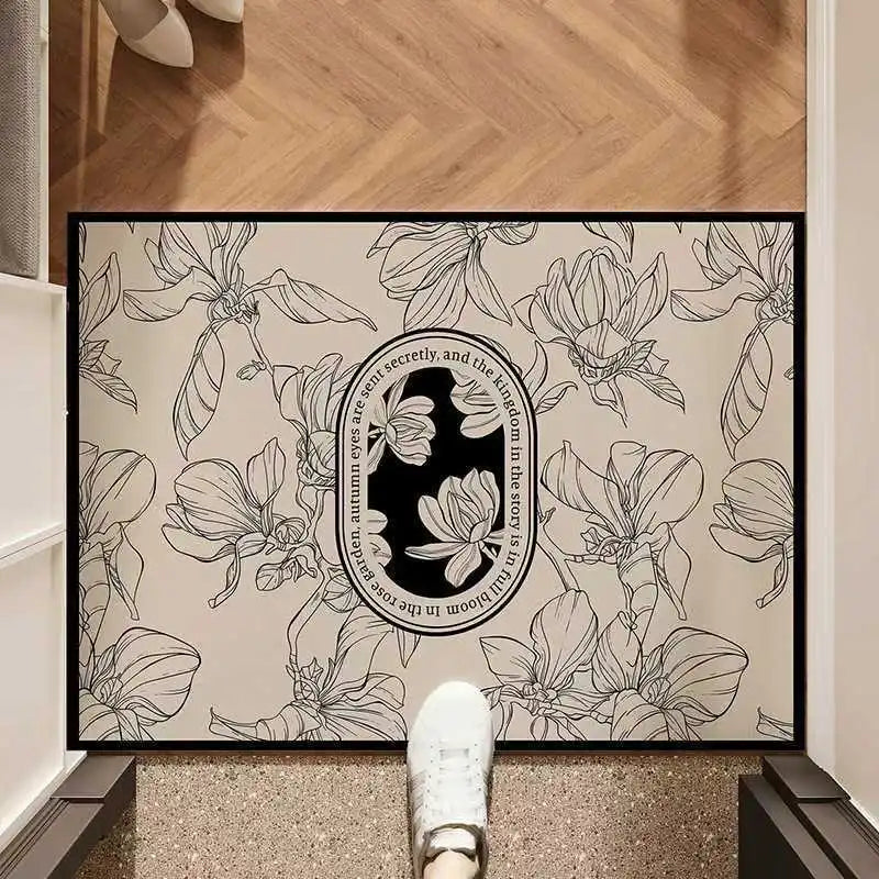 Diatom Bathroom Floor Mat - handmade