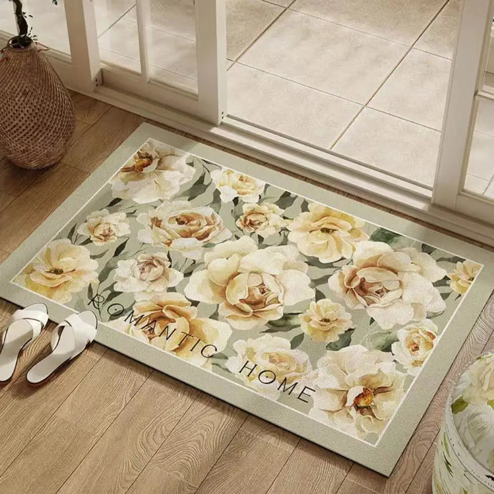 Diatom Bathroom Floor Mat - handmade