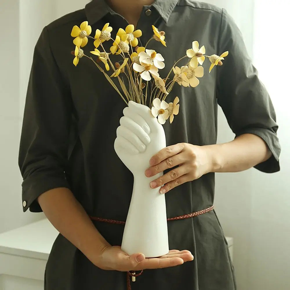 Human Body Flower Vase - handmade
