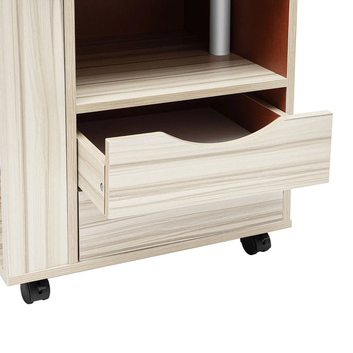 Rolling 360° Rotatable Bedside Table - handmade