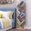 Rustic Standing Tree Bookshelf - handmade