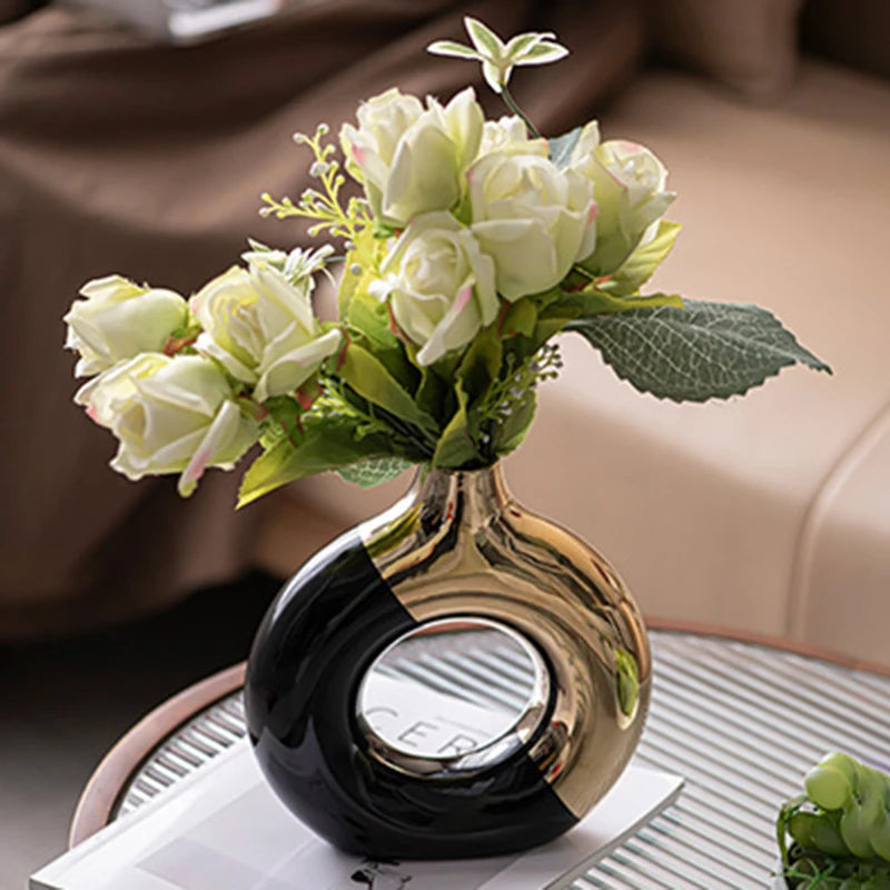 Luxury Nordic Flower Vase - handmade