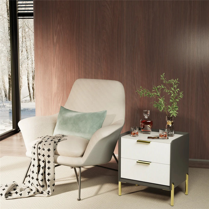 Modern End Table - handmade