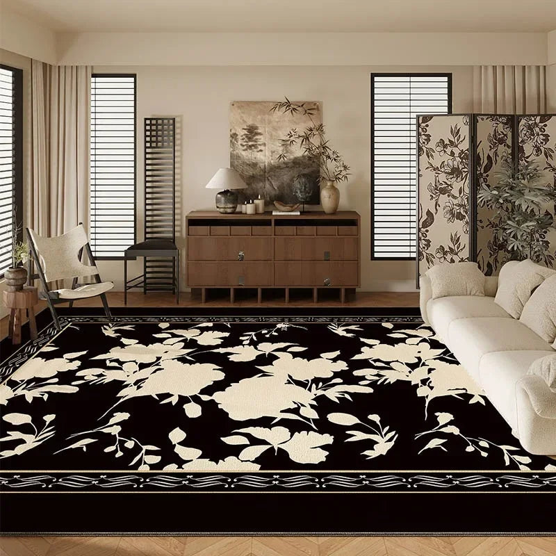 Abstract Art Living Room Carpet – premium handmade décor piece for modern homes.