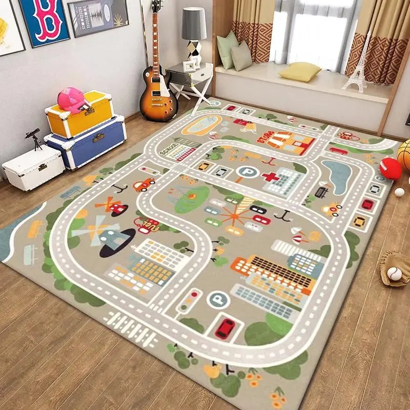 Kids Bedroom Play Mat - handmade