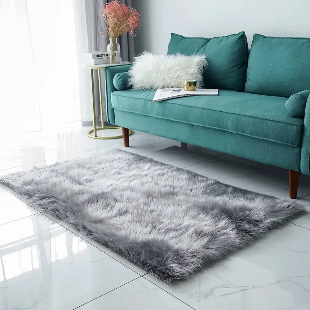 Soft Fluffy Carpet - handmade