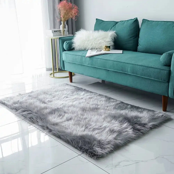 Soft Fluffy Carpet - handmade