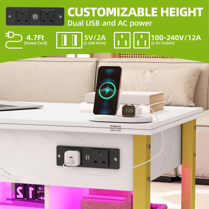 4-in-1 Foldable Coffee Table – premium handmade décor piece for modern homes.