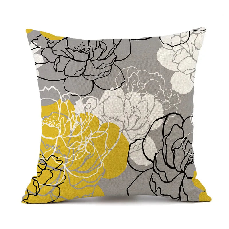 Floral Cushion Cover - handmade