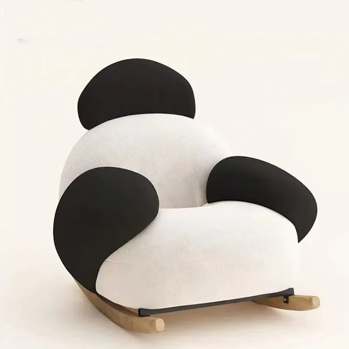 Nordic Single Rocking Chair - handmade