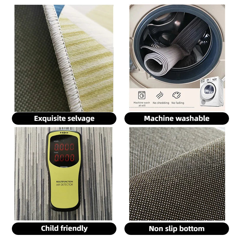 Retro Persian Hallway Runner Rug - handmade