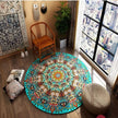 Persian Style Round Rug 5 - handmade