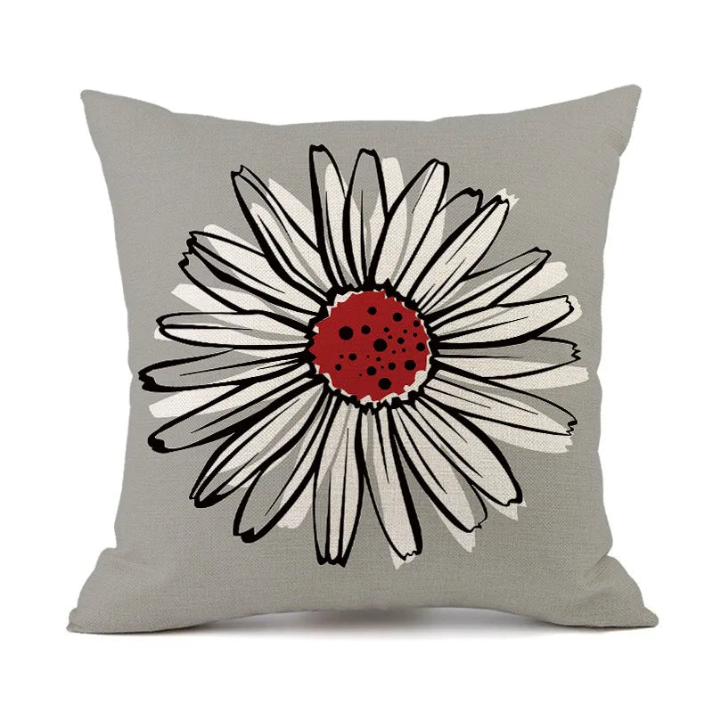 Floral Cushion Cover - handmade