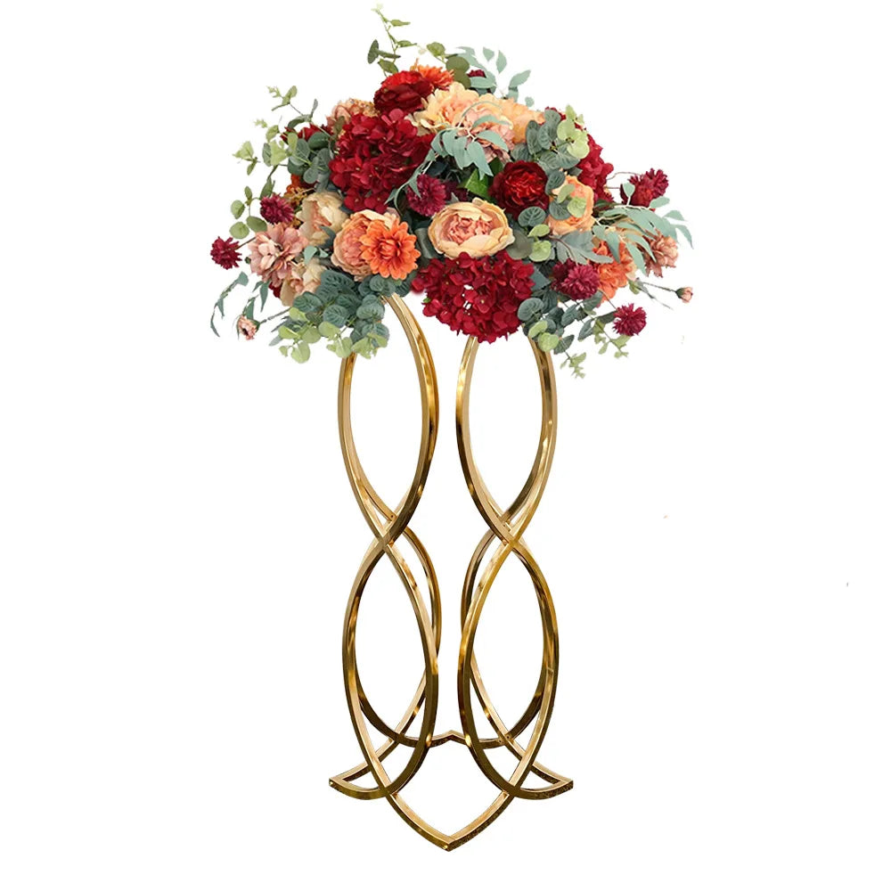 Metal Flower Vase - handmade