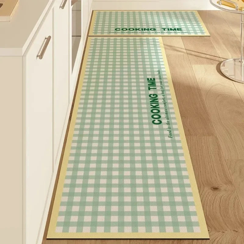 Waterproof Non-Slip Oil-Proof Vinyl Rug - handmade