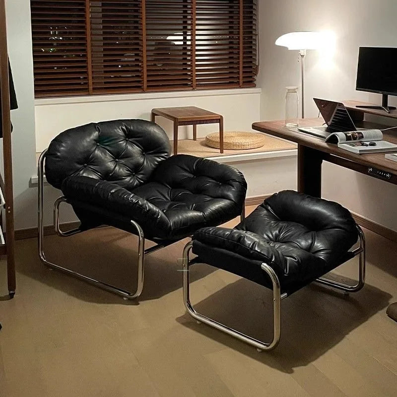 Retro Black Sofa Chair - handmade