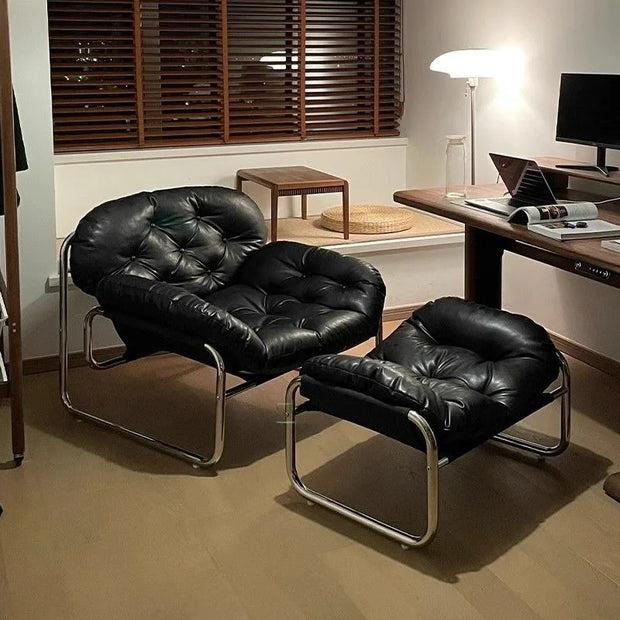 Retro Black Sofa Chair - handmade