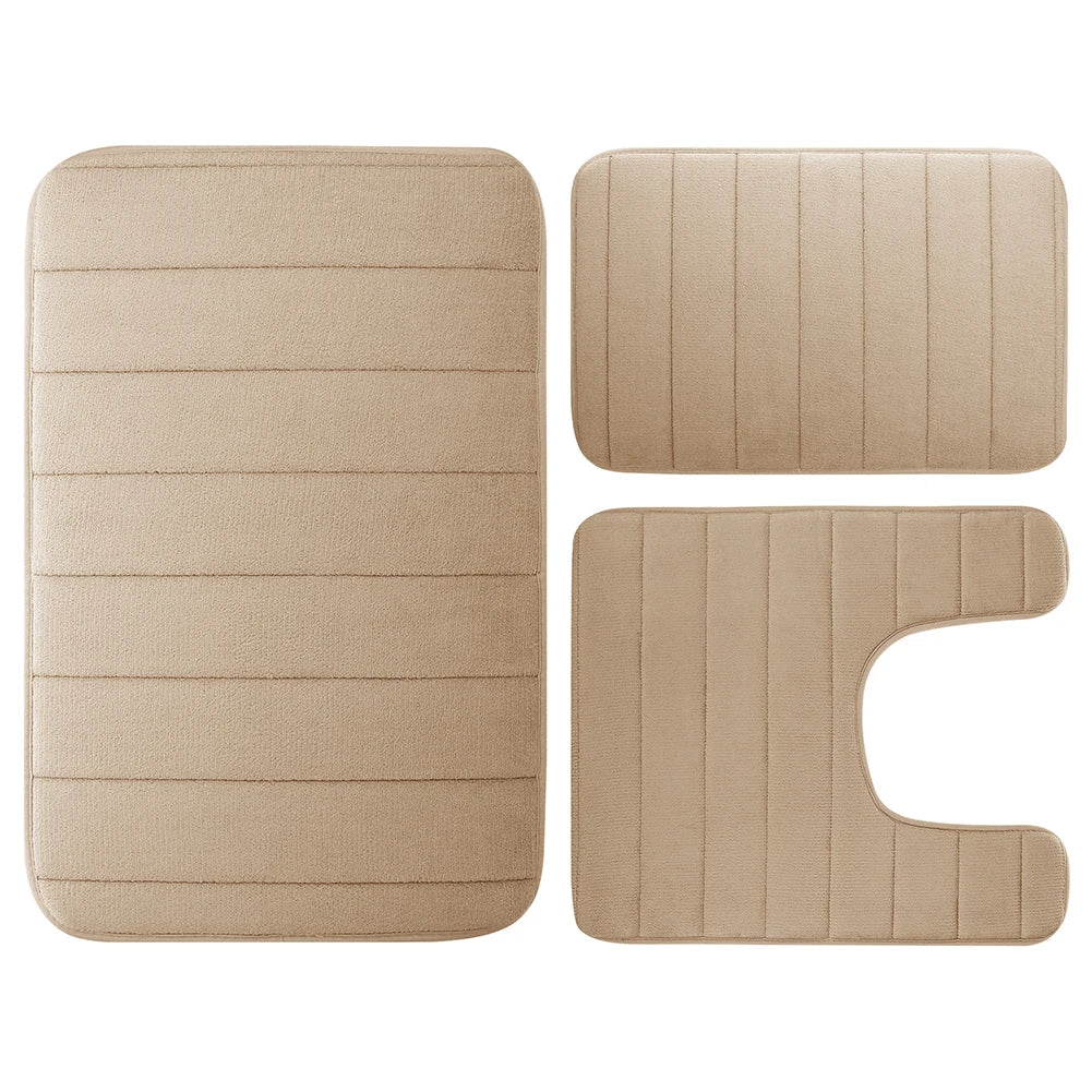 Memory Foam Bath Mats - handmade