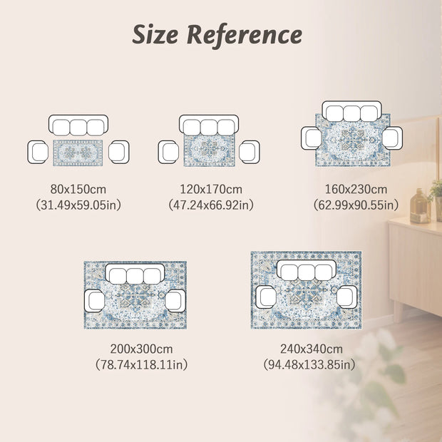 Soft Comfortable Area Rug - handmade