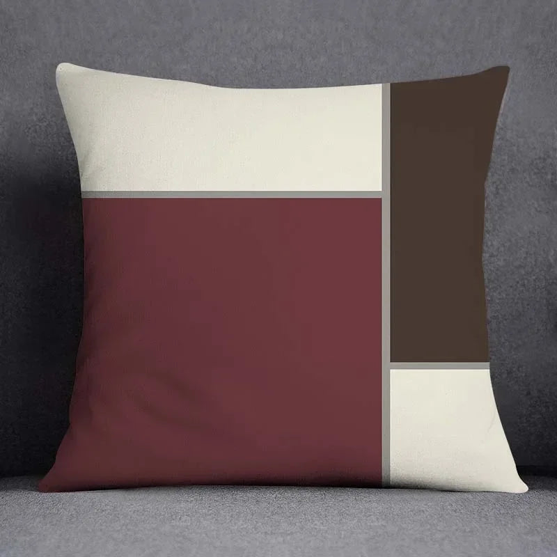 Stylish Modern Throw Pillow Cover - handmade