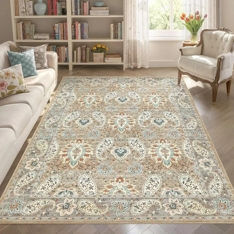 American Vintage Living Room Rug - handmade