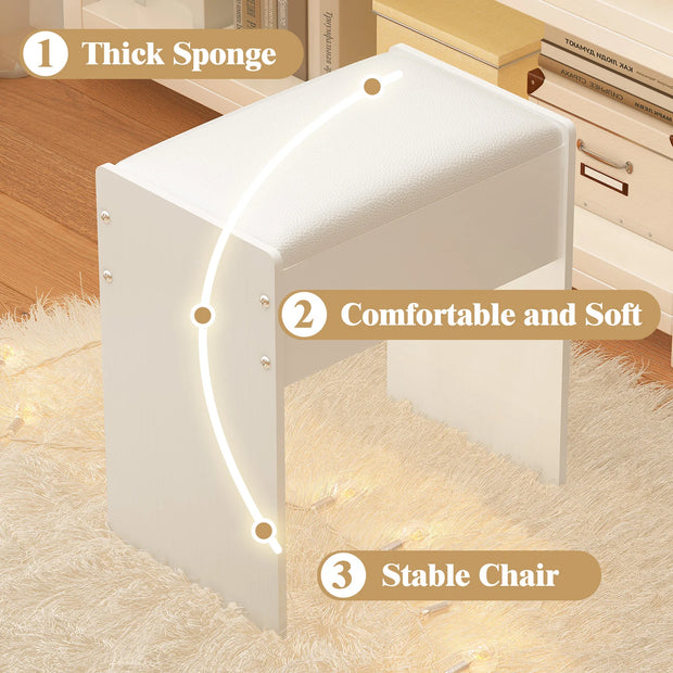 Small dressing chair - handmade