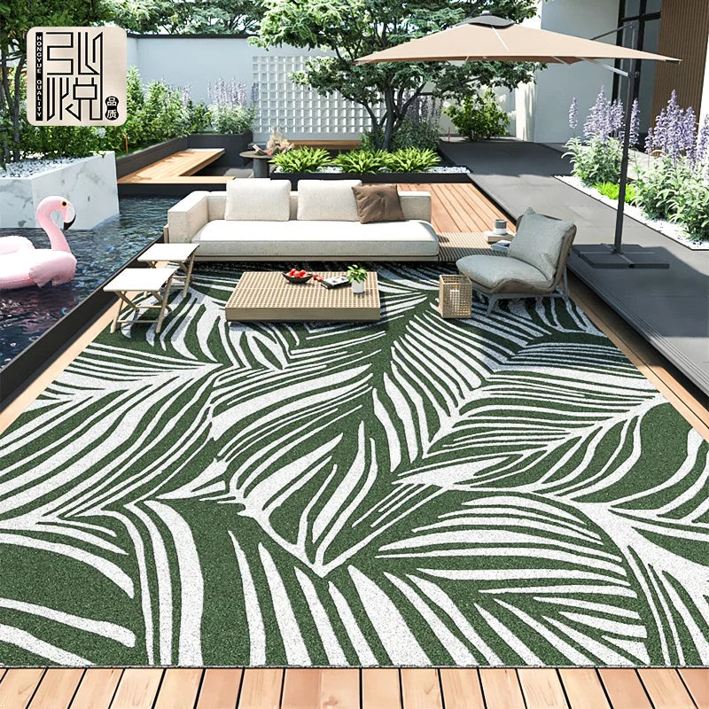 Fresh Summer Outdoor Carpet - handmade