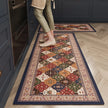 Retro Bohemian Waterproof PVC Kitchen Floor Mat - handmade