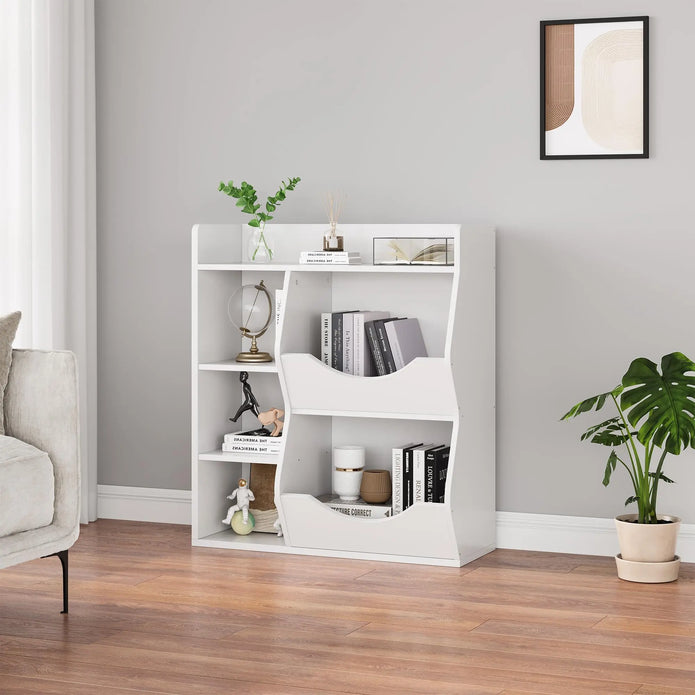 Kids Bookshelf Cabinet - handmade