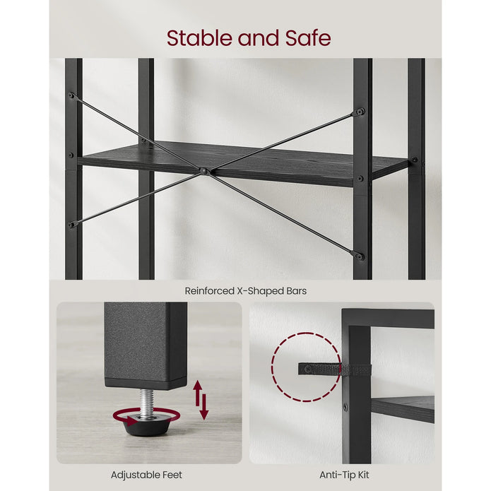 VASAGLE 5-Tier Bookcase - handmade