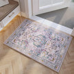 Floral Machine Washable Rug - handmade
