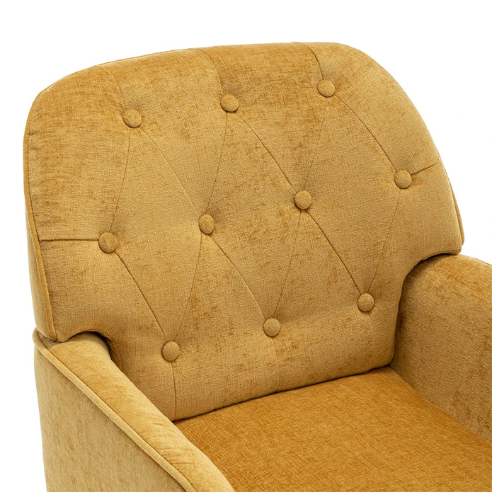 Modern classic upholstered lounge chair living room bedroom single sofa dressing chair - handmade