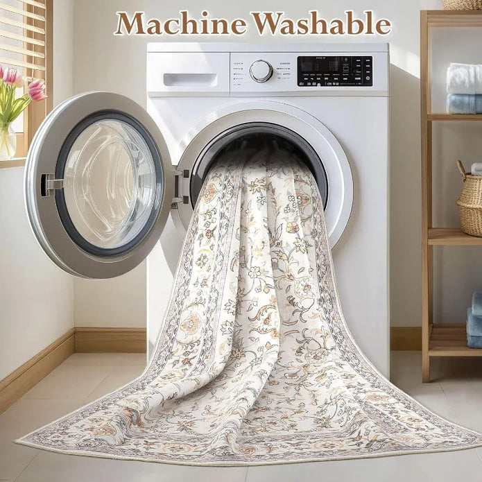 American Vintage Living Room Rug - handmade