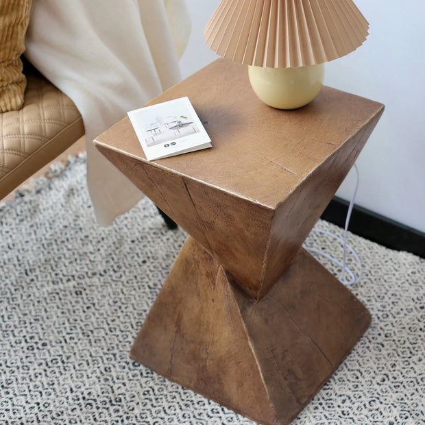 Concrete Accent Side Table - handmade