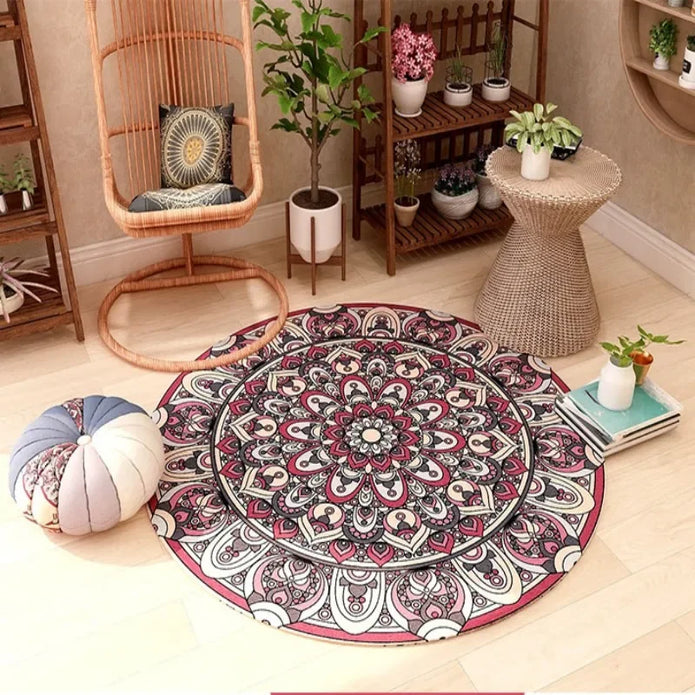 Persian Style Round Rug 2 - handmade