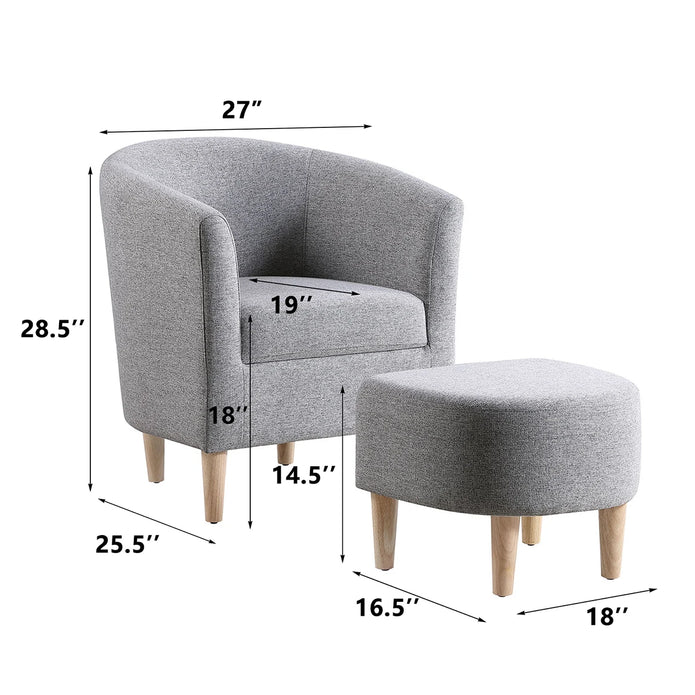 Vintage Solid Wood Armchair - handmade