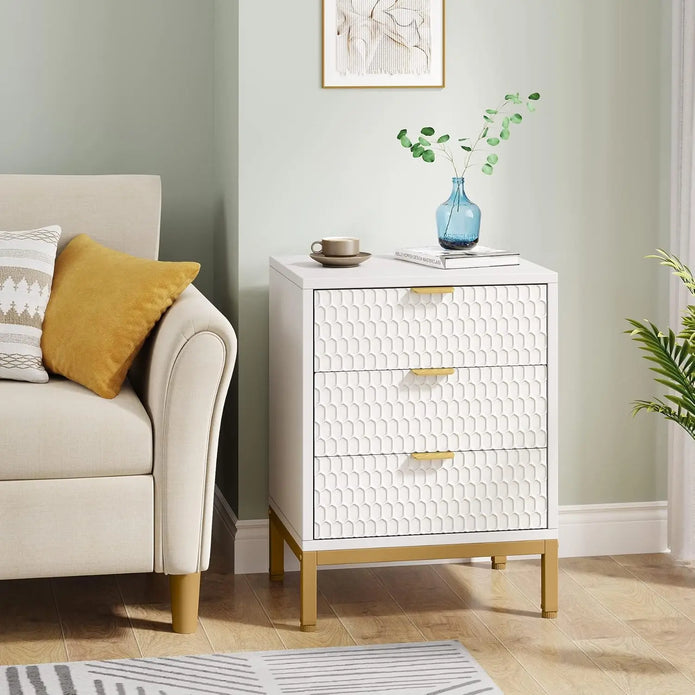 3-Drawer Bedside Table – premium handmade décor piece for modern homes.