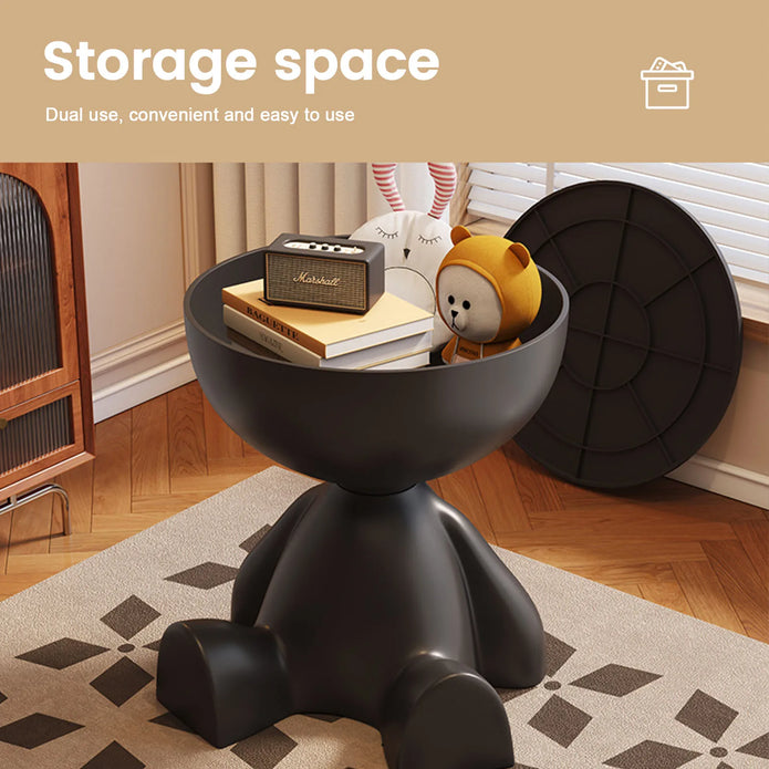 Modern Round Coffee Table - handmade